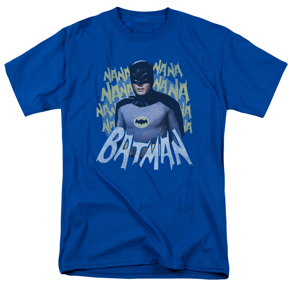 Batman Classic TV Theme Song Adam West Men's T-Shirt S-5XL