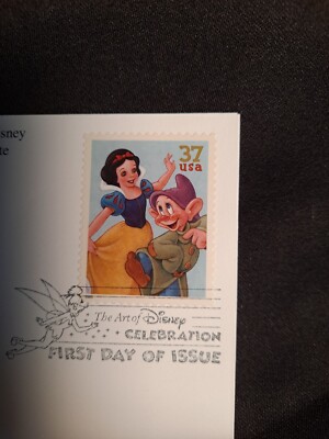 37c The Art of Disney- Snow White Mystic FDC 2005 first day of