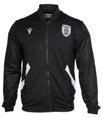Macron PAOK Thessaloniki Trainingsjacke, schwarz, 58554809, Gr. M - L