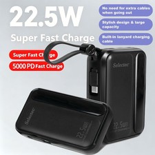 Power Bank 50000mah 22.5W Portable Fast Charger External Battery for MobilePhone