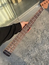 34inch 20frets Roasted flame Maple Electric bass neck jazz bass neck Rosewood  