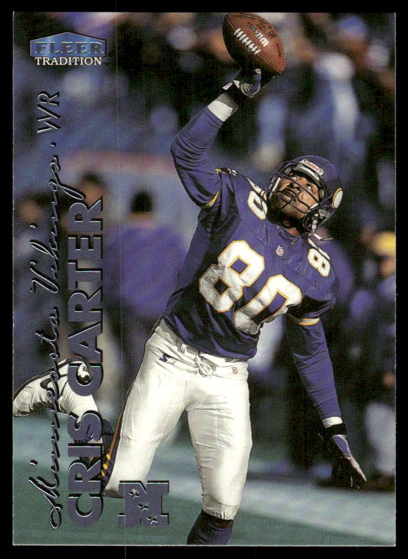 1999 Fleer Tradition #24 Cris Carter Minnesota Vikings
