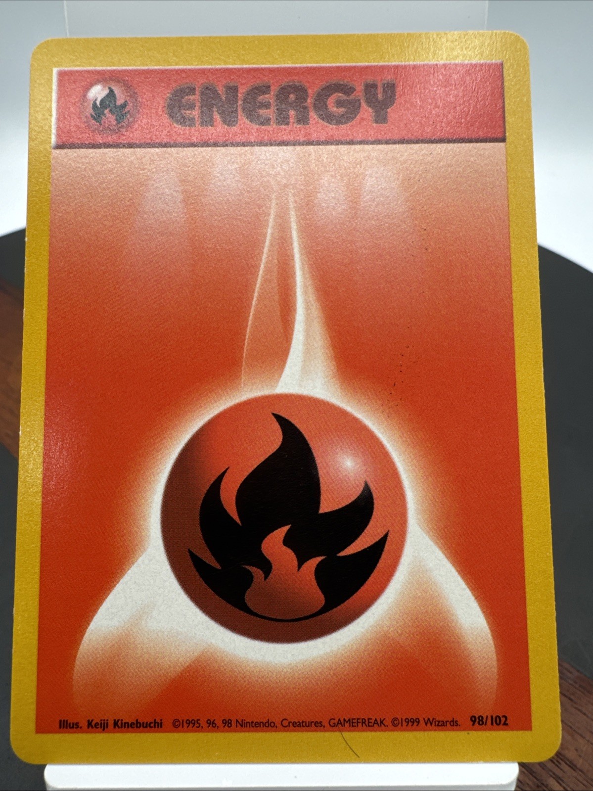 Pokémon TCG Fire Energy Base Set 98/102 Regular 1999 NM