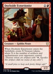 Dockside Extortionist (024/302) Commander 2019