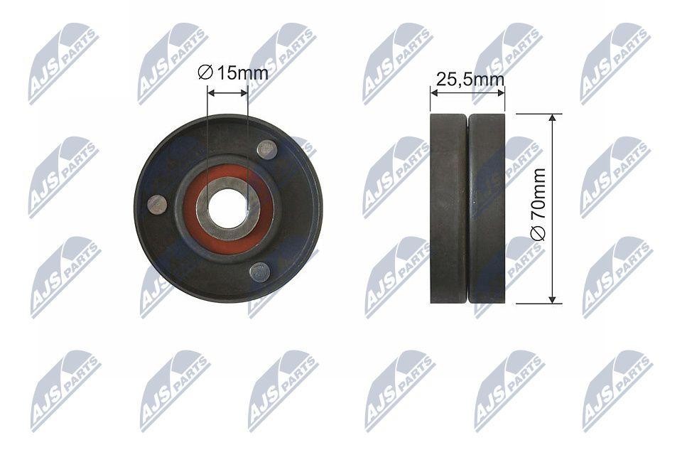 4x ✅Fits NTY RNK-BM-040 PULLEY IDLER V-BELT ⭐UK Seller⭐ - Image 5
