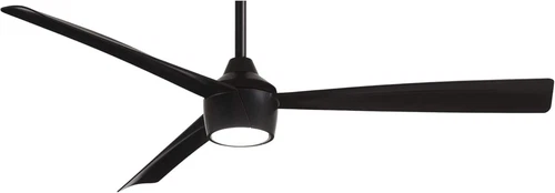 Skinnie 56" Ceiling Fan with LED Light - Coal Finish - Picture 1 of 9