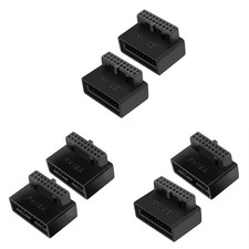Right Angled USB 3.0 20-pin Extension Adapter Desktop Motherboard 90 Degree