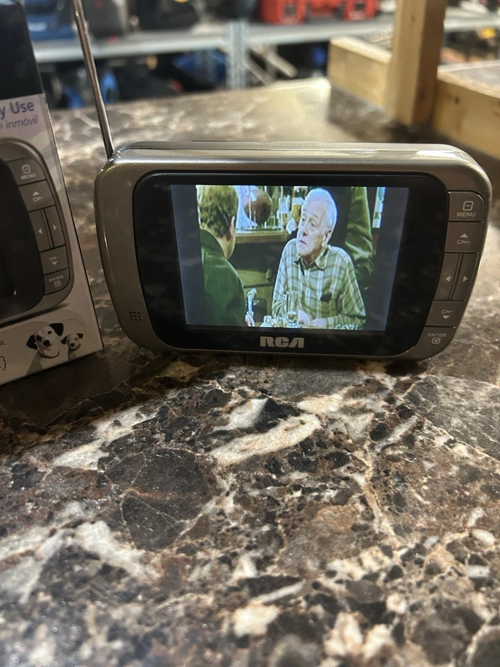 RCA DHT235C 4" 720p LED LCD Television - Battery Powered - Image 2 of 4