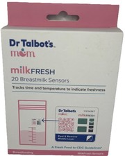 Dr Talbot's Mom MilkFresh Breastmilk Sensors  20 Sensors  See Below  SHIPS IN 24 HR