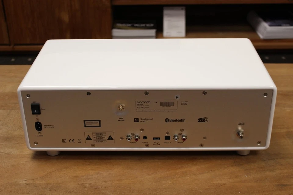 Sonoro SO-3310-100-WH PRESTIGE weiß -2.1 Kompaktanlage / DAB+ / I-Net Radio / CD - Bild 4 von 4