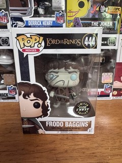 Frodo Baggins Signed Elijah Wood Funko Pop Chase Lord Of The Rings The Hobbit