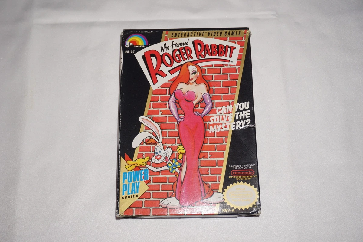 Who Framed Roger Rabbit ? Sur Amiga (1988) - Édition Originale Buena Vista, TEST OK