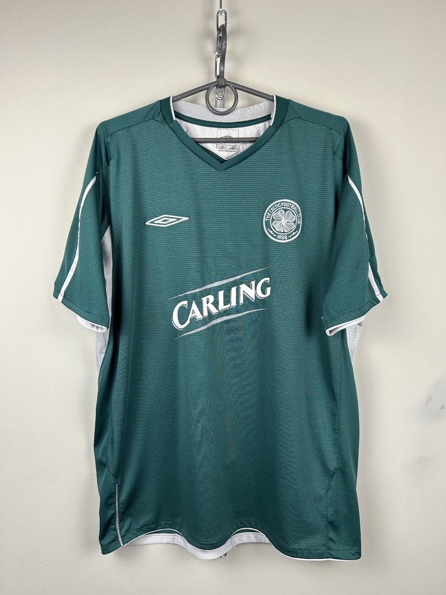 Celtic Glasgow 2004/05 Away Umbro Football Shirt Jersey Size L