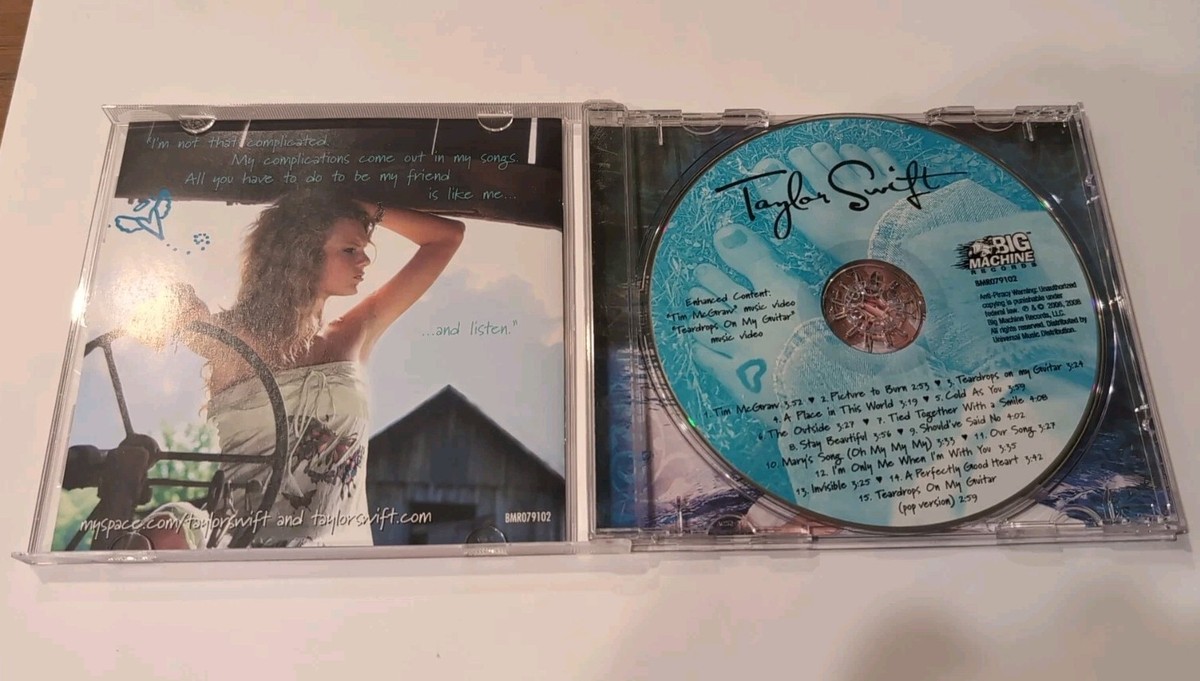 Taylor Swift CD Self Titled Mint Disc 843930000791| eBay