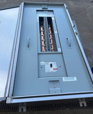 Eaton PRL1A 100 Amp Main Breaker 208Y/120 Volt 3 Phase 42 Circ NEMA 4X stainless