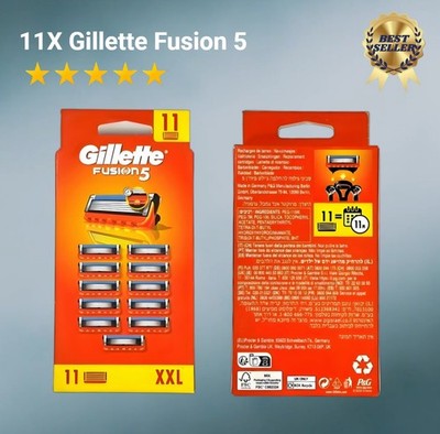 Gillette Fusion5 POWER Ersatzklingen im XXL-Vorratspack (11 Stück)  NEU und OVP-