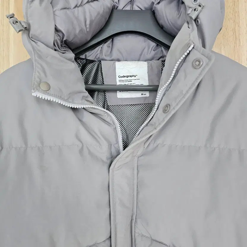 Codegraphy Puff Down Padded Jacket Wide Fit M Siz… - image 4