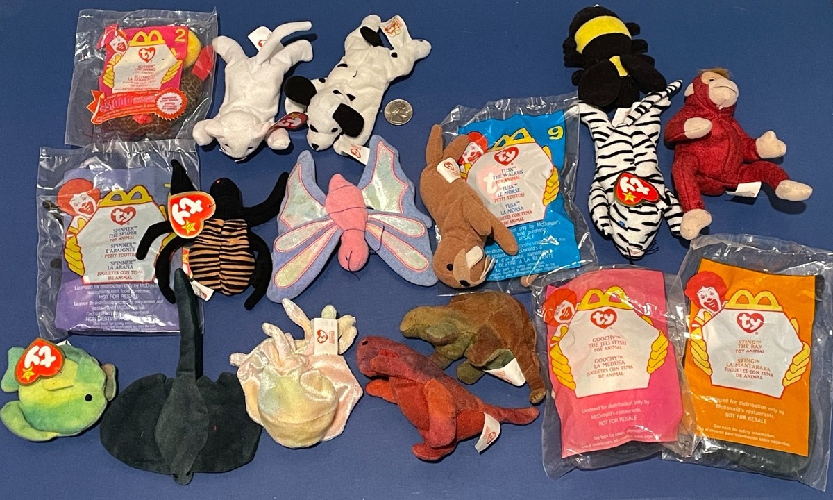 Mcdonalds Happy Meal Toys Mcdonalds Beanie Baby Collection Worth