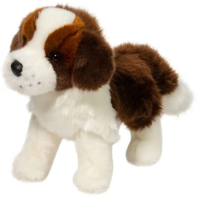 Brutus 10'' St. Bernard Dog Soft Douglas Cuddle Plush Stuffed Animal Working Pup