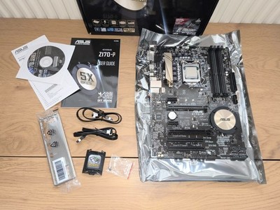 Asus Z170-P ATX Motherboard, So. 1151, DDR4 & Intel Core I5-6600K, PCI-E defekt