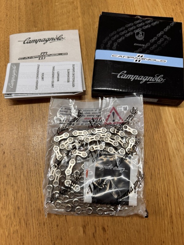 Campagnolo Record Chain NEW 11 Speed 114 Links Road Bike Chain