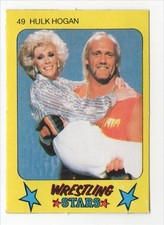 1986 MONTE GUM WRESLING STARS HULK HOGAN JOAN RIVERS R77