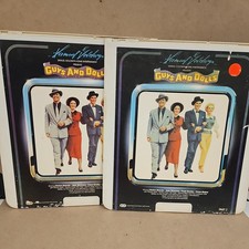 Guys and Dolls CED VideoDisc 2 Disc Set 1955 Marlon Brando Frank Sinatra