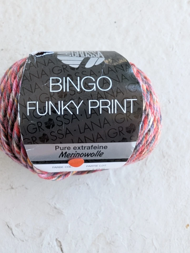 LANA GROSSA Extrafine Merino Wool Yarn, 50 GM, 175 YDS Italy Pinks Rose - Image 2 of 4