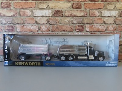 New-Ray Long Hauler Collection Kenworth W900 Double Dump Truck Maßstab 1:32 Modell