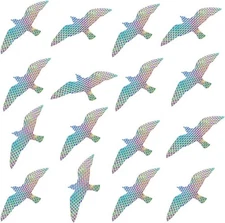 Anti Collision Window Stickers for Birds, Glass Decals Multicolor 