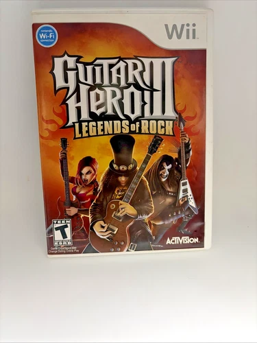 New Listing🔥Guitar Hero III: Legends of Rock - Nintendo Wii ( COMPLETE)🔥