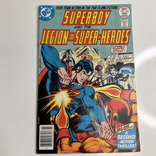Superboy the Legion of Super-Heroes 225 FN Bronze Age DC Comics 1977