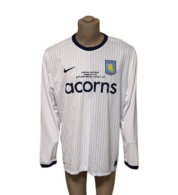 NIKE AVFC ASTON VILLA Carling Cup Finale 50th Anniversary 2010 XXXL 3XL Rarität