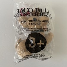Vintage Taco Bell Talking Chihuahua Plush