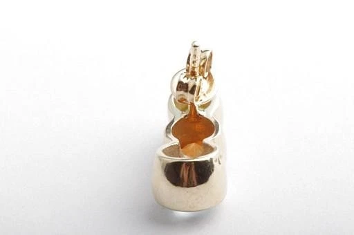 Topas Citrin Peridot Ohrringe Ohrstecker 375 9K Gelb Gold Länge 1,6cm - - Bild 4 von 4