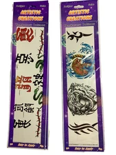 Artistic Creations TEMPORARY TATTOOS - Fun  - Approved by FDA,Made in US