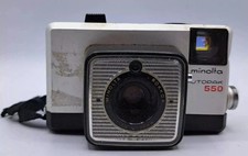 Vintage Minolta Autopak 550 Model Camera Made in Japan Rokkor 38mm Untested