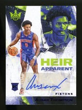 2023-24 Court Kings Heir Apparent Violet AUSUR THOMPSON #44/49 Auto/Autograph RC