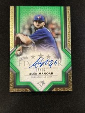 2023 Topps Five Star Alek Manoah Auto  #FSA-AMA GREEN /15
