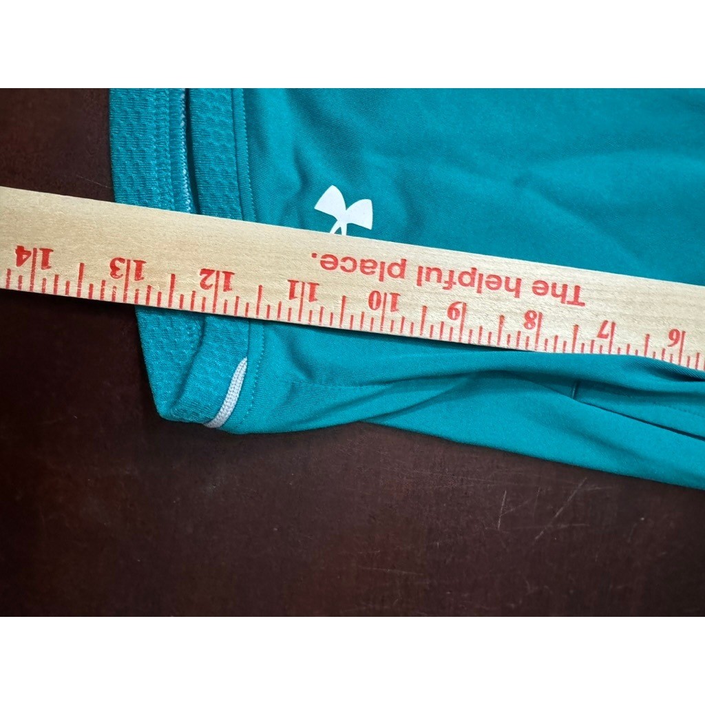 NWT Under Armour Womens Teal Green Loose Fit Athletic Running Shorts XS New thumbnail 8