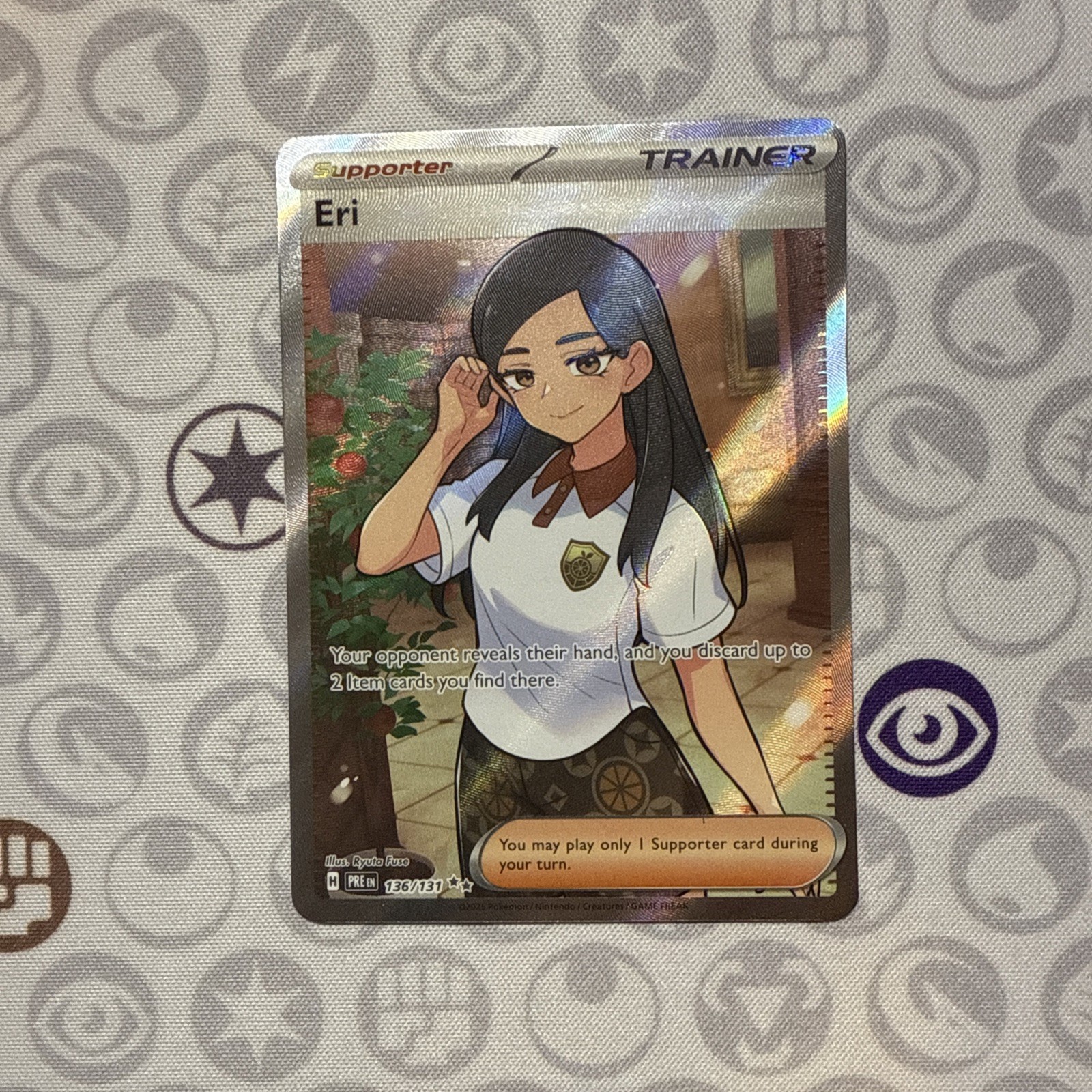 Eri Ultra Rare SV: Prismatic Evolutions 136/131 NM