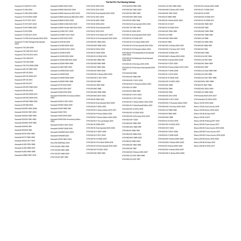 Neumático de terreno blando/intermedio Tusk EMEX T-35® 80/100x21 para HONDA XR250R Foto 3 de 4