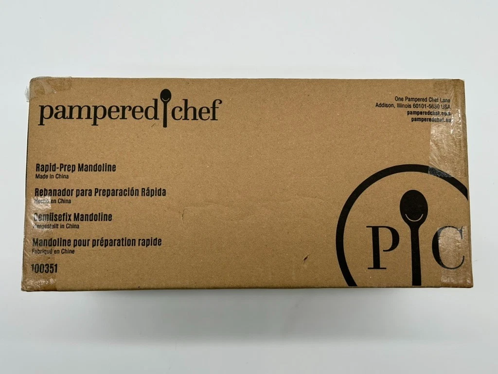 Pampered Chef's RAPID PREP MANDOLINE Slicer & Dicer NEW - 100351
Opens in a new window or tab