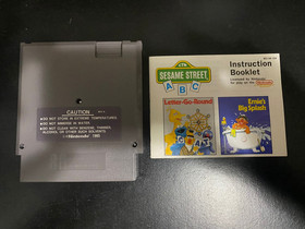 Sesame Street 123 w/manual - NES - Hi Tech Expressions - Very Good Condition