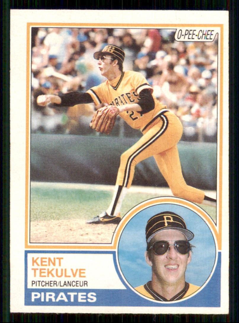 1983 O-Pee-Chee Kent Tekulve Pittsburgh Pirates #17
