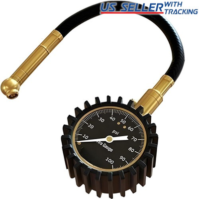 #ad Tire Gauge 0 100 PSI Heavy Duty Tire Pressure Gauge $14.99