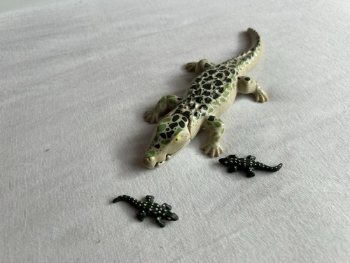Playmobil Krokodil/Aligator Mit Zwei Babys - Bild 1 von 2