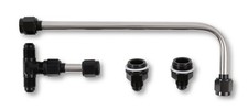 Quick Fuel 34-600bkqft Dual Feed Fuel Line 6an Black