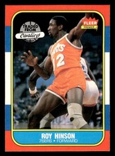 1986 Fleer Basketball #46 Roy Hinson NM/MT *f1