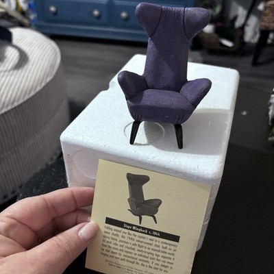 Slope Wingback c.1944'' chair from the ''Take a Seat'' by Raine Willitts Designs.